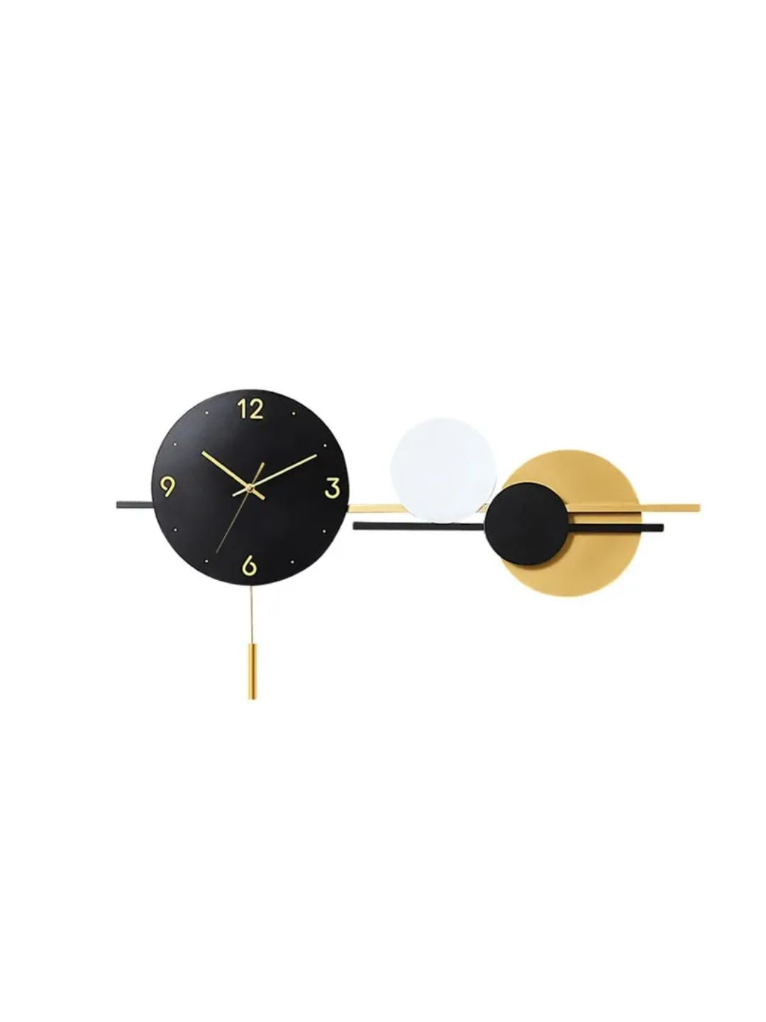 Abstract shaped wall clock