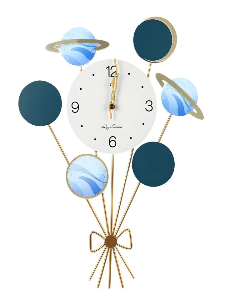 Abstract shaped wall clock