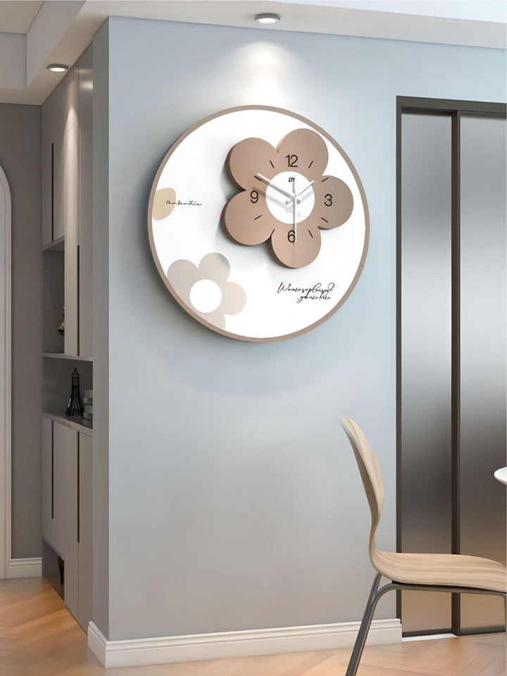 Abstract shaped wall clock