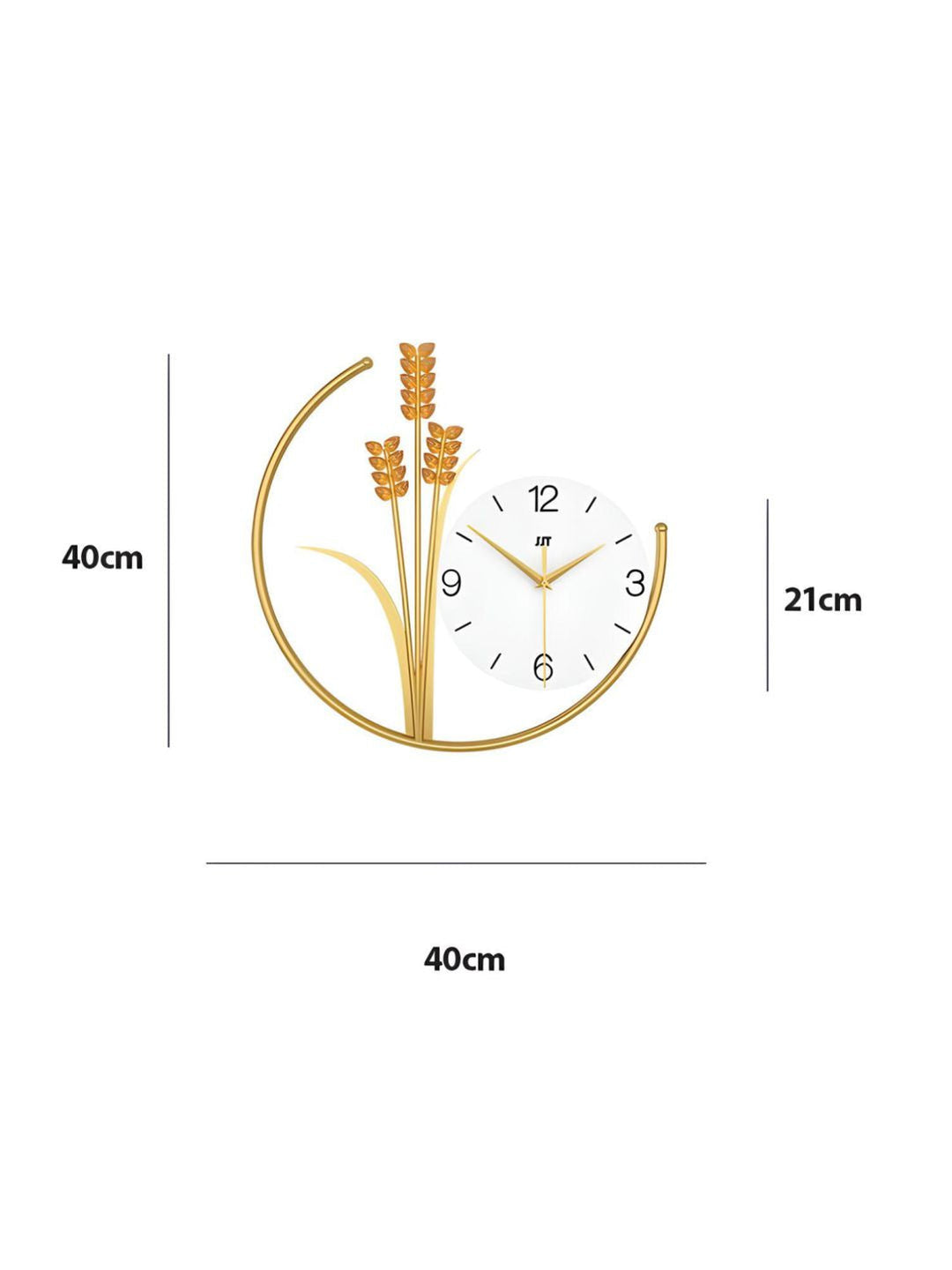 Abstract shaped wall clock
