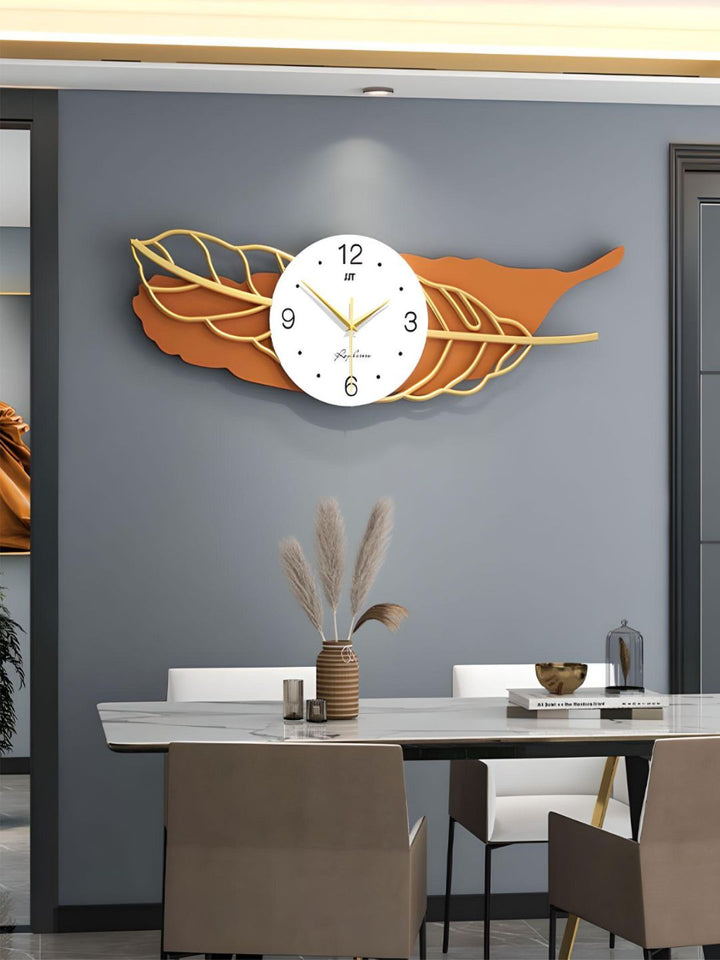 Abstract shaped wall clock