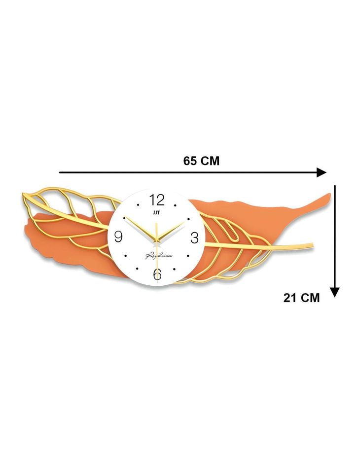 Abstract shaped wall clock