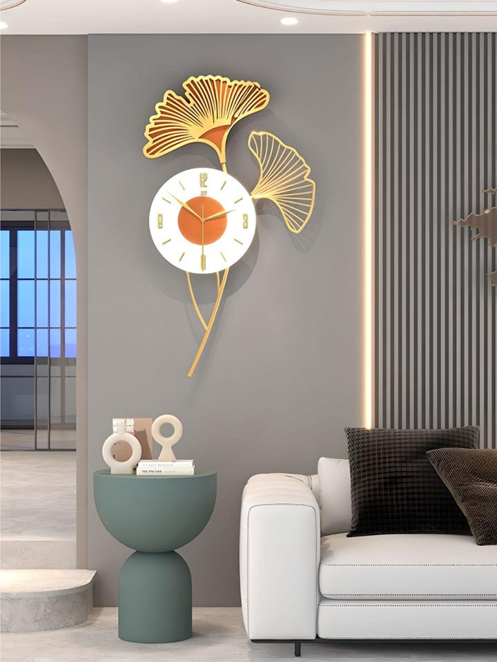 Abstract shaped wall clock