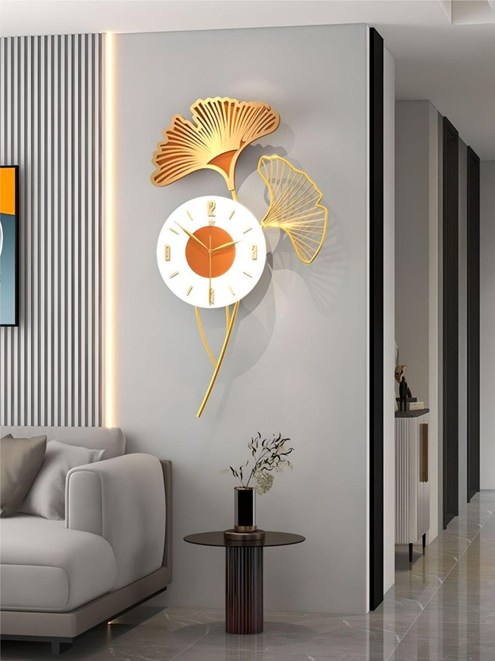 Abstract shaped wall clock