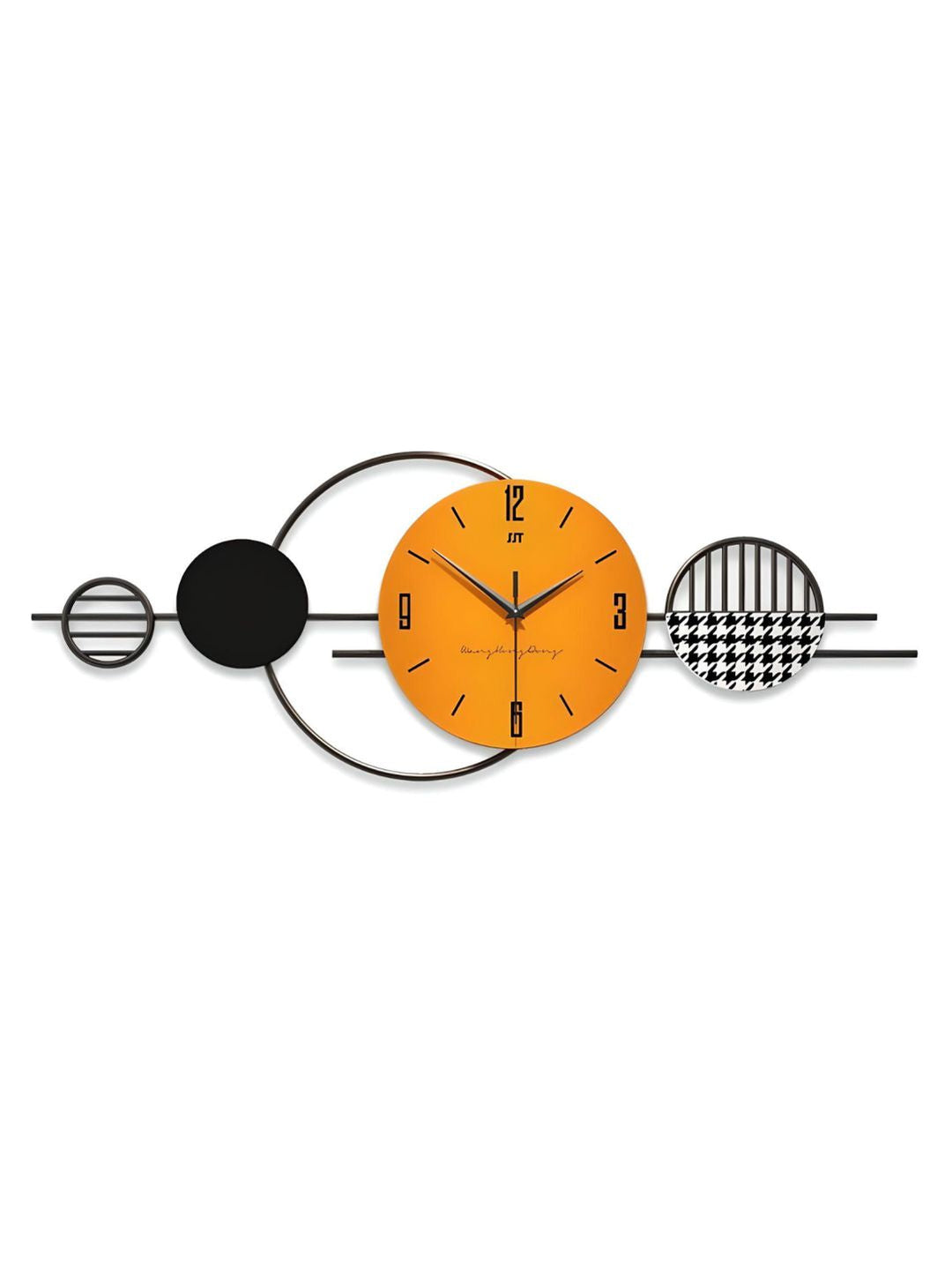 Abstract shaped wall clock