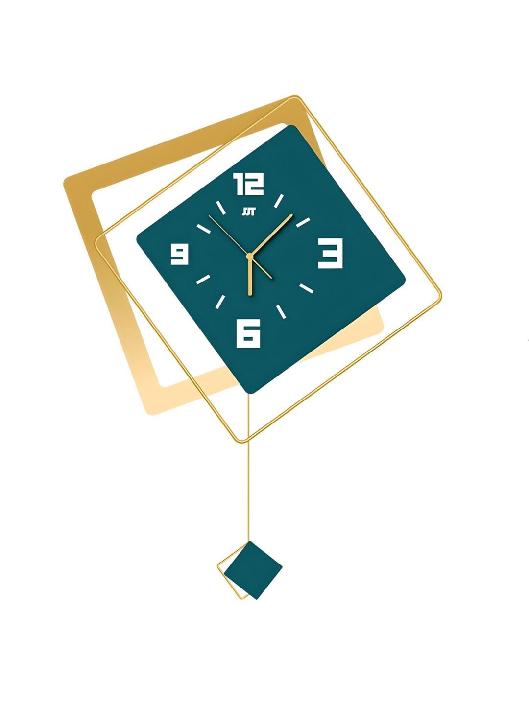 Abstract shaped wall clock