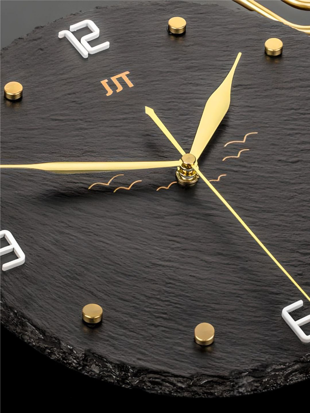 Abstract shaped wall clock