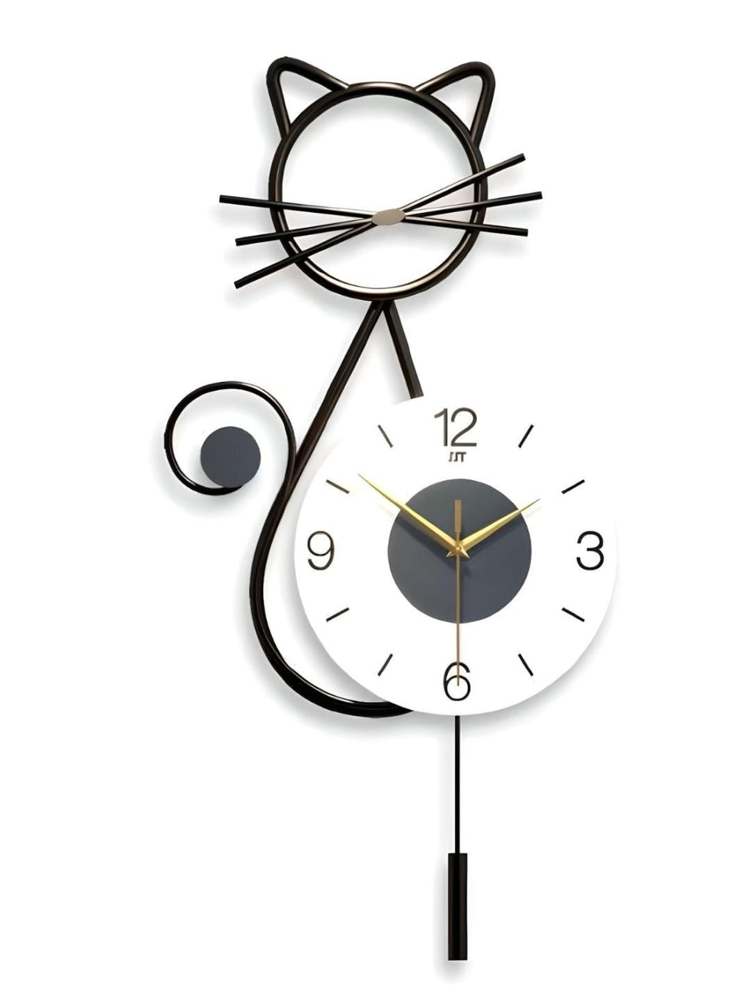 Abstract shaped wall clock
