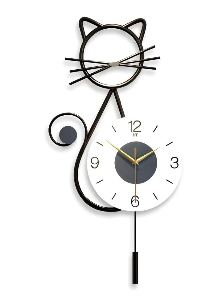 Abstract shaped wall clock