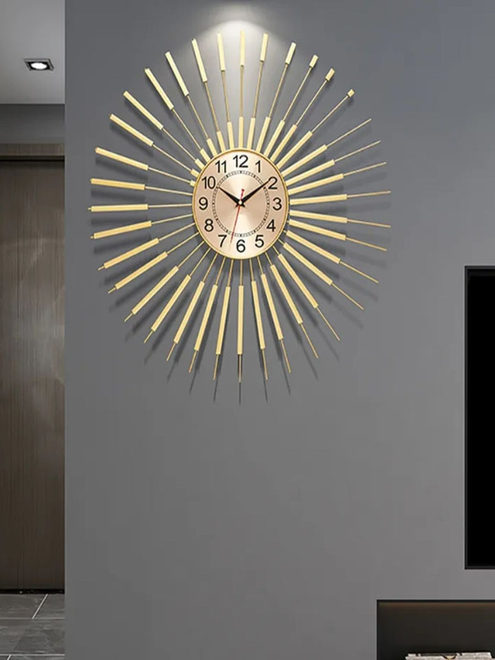 Abstract shaped wall clock