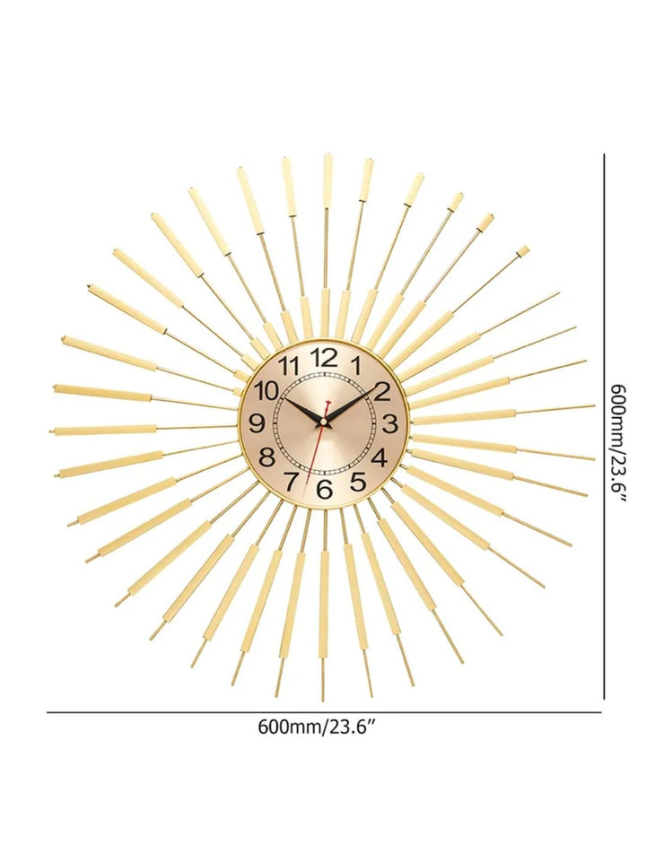 Abstract shaped wall clock