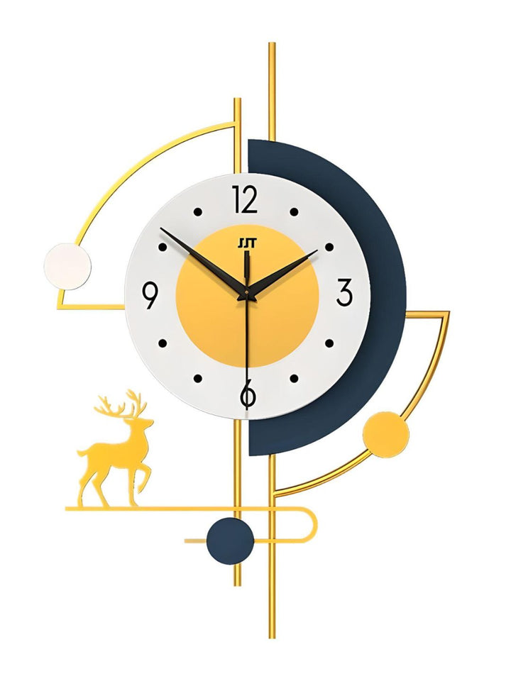 Abstract shaped wall clock