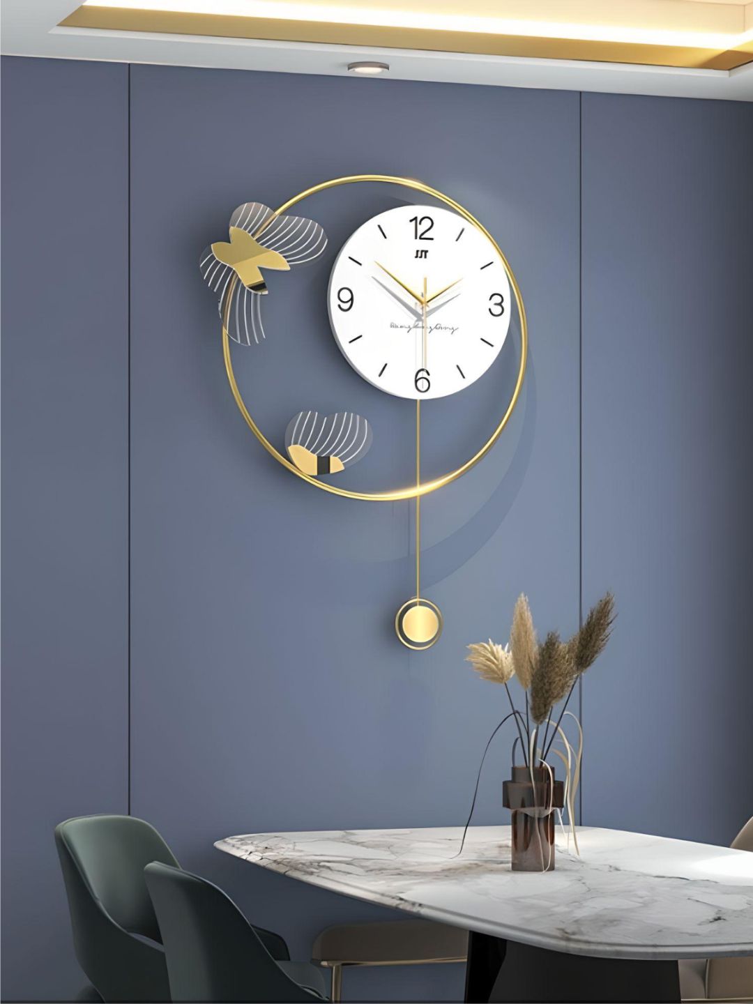 Abstract shaped wall clock