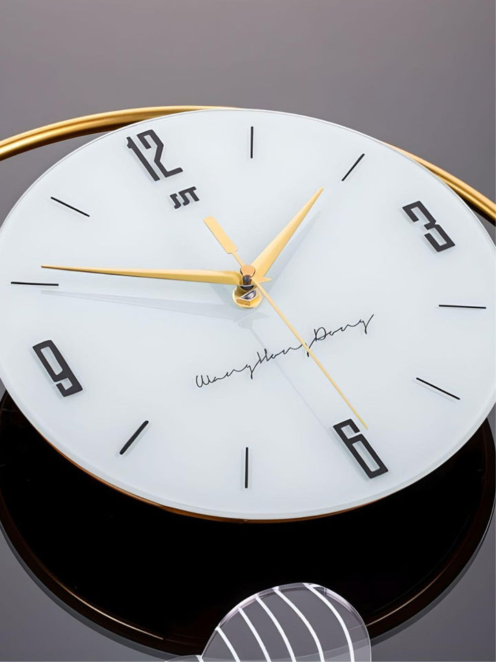 Abstract shaped wall clock