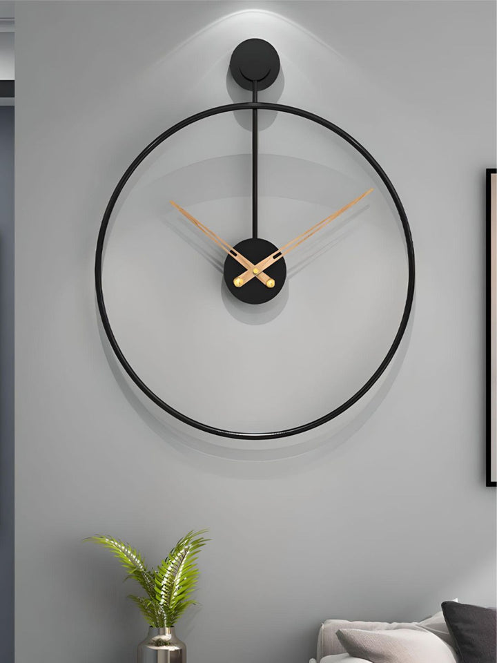 Abstract shaped wall clock