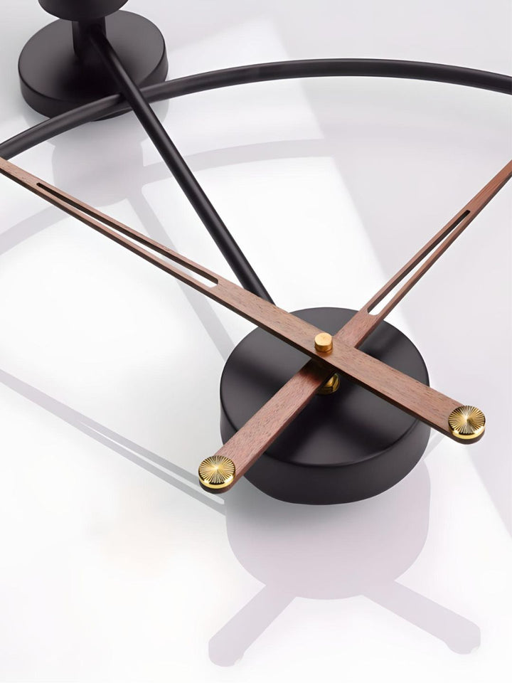 Abstract shaped wall clock