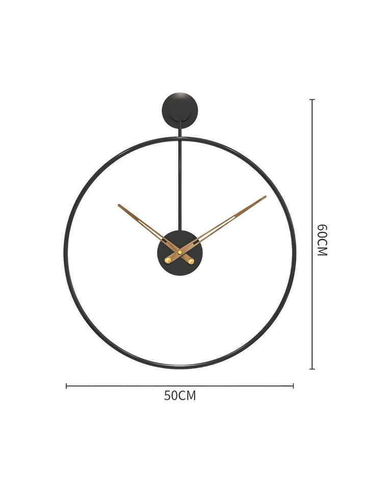 Abstract shaped wall clock