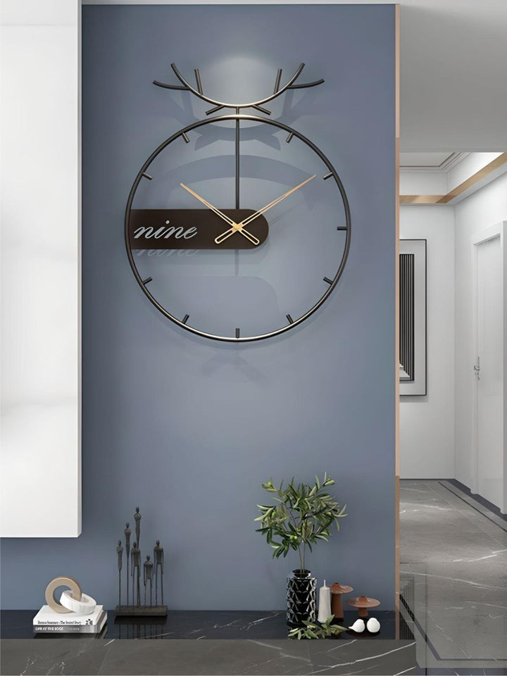 Abstract shaped wall clock