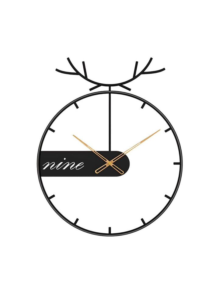 Abstract shaped wall clock
