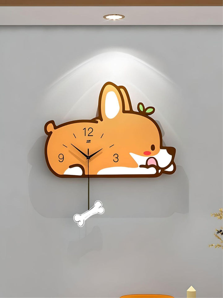 Abstract shaped wall clock