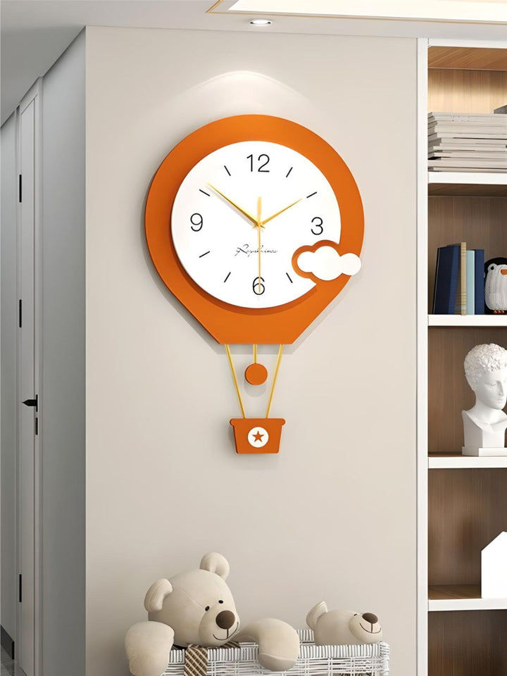 Abstract shaped wall clock