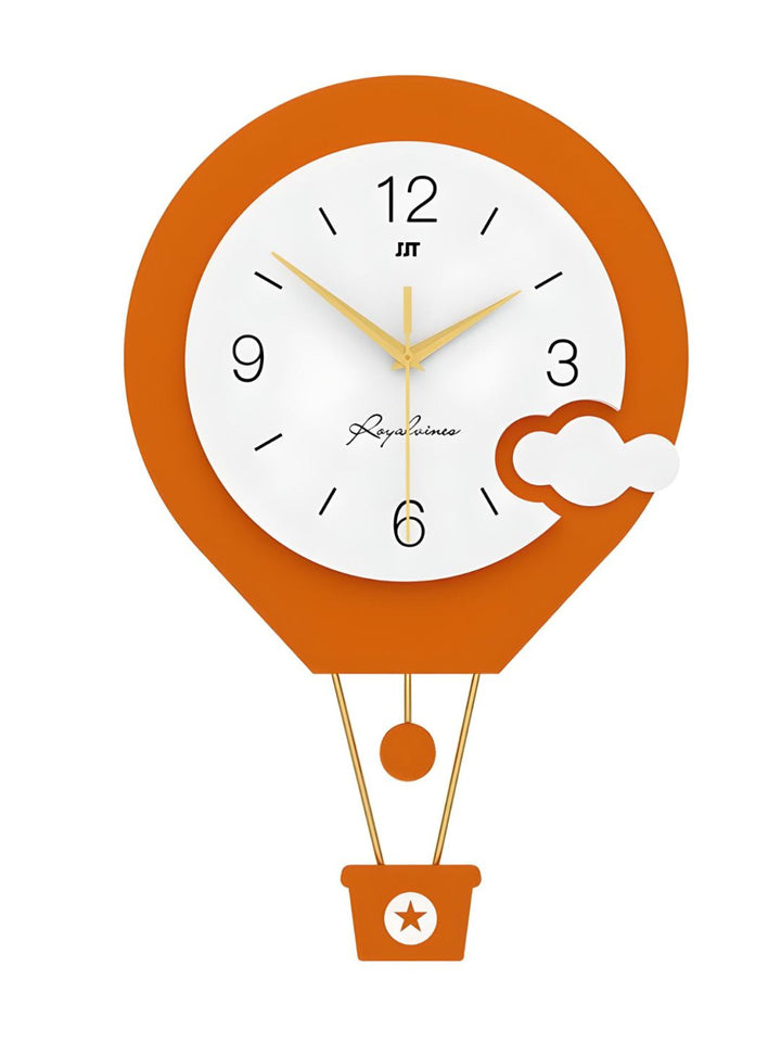 Abstract shaped wall clock