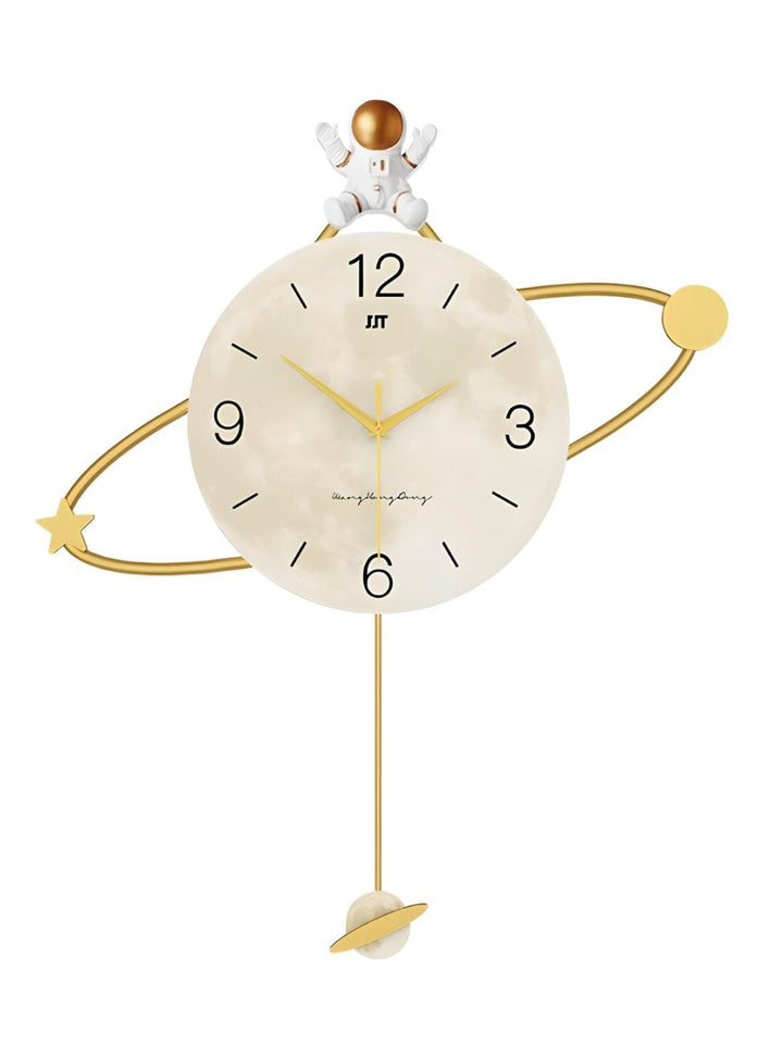 Abstract shaped wall clock
