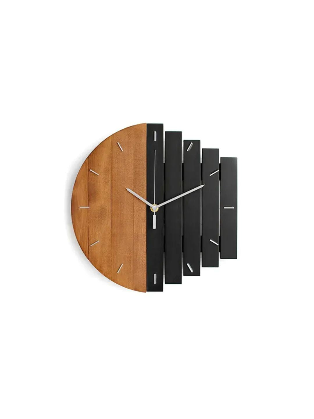 Abstract shaped wall clock