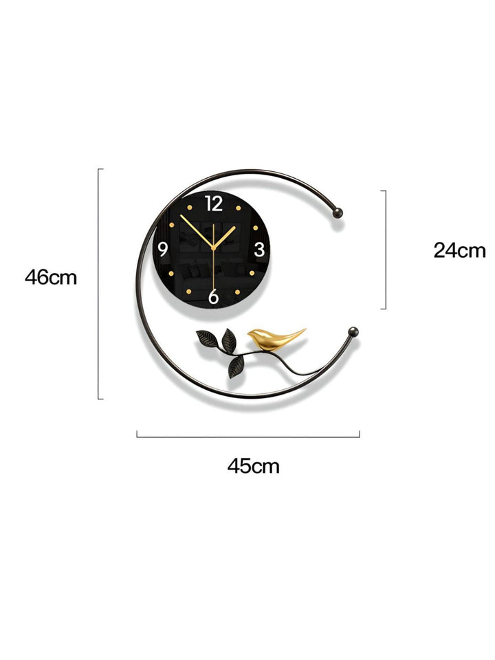 Abstract shaped wall clock
