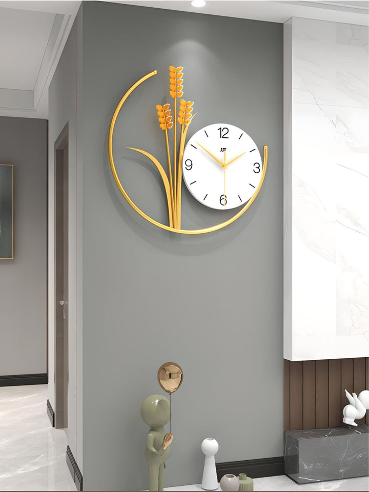Abstract shaped wall clock