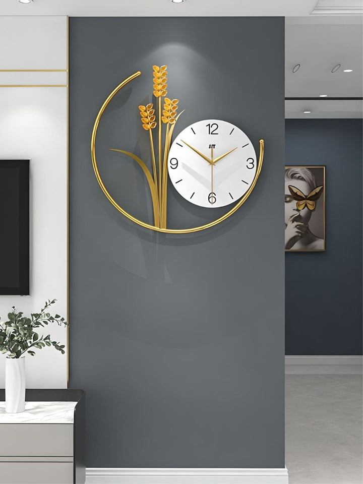 Abstract shaped wall clock