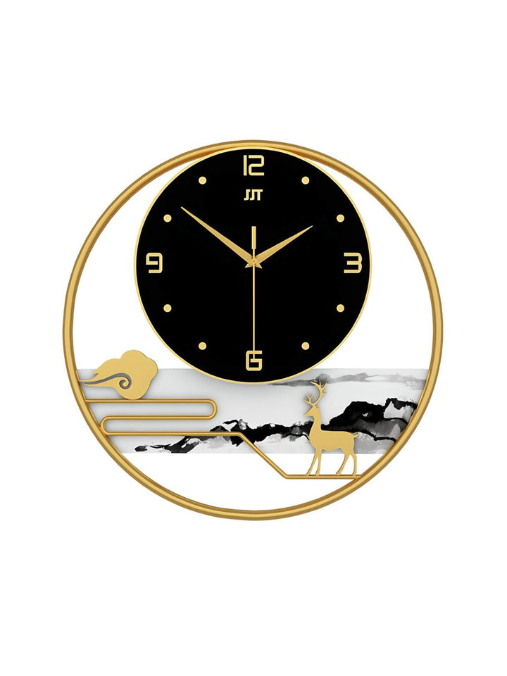 Abstract shaped wall clock