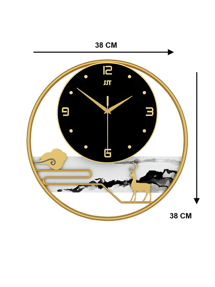 Abstract shaped wall clock