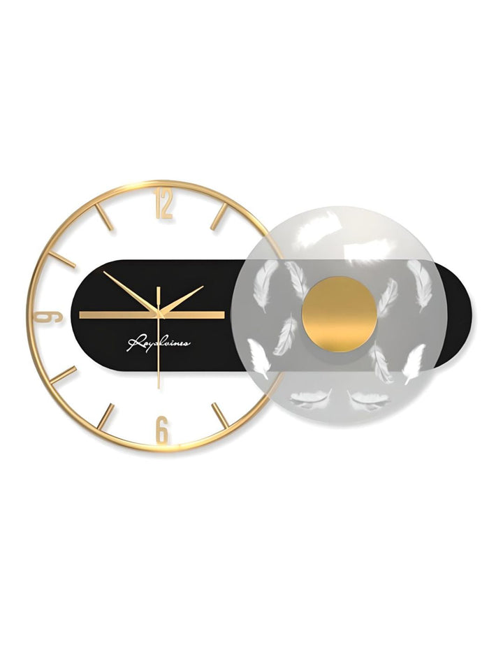 Abstract shaped wall clock