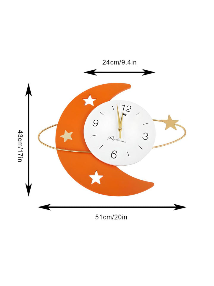 Abstract shaped wall clock