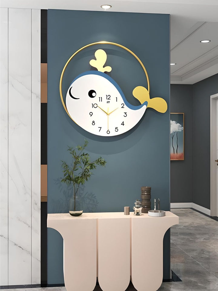 Abstract shaped wall clock