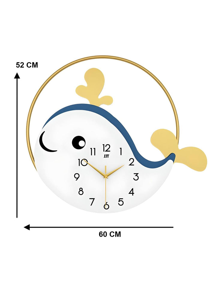 Abstract shaped wall clock