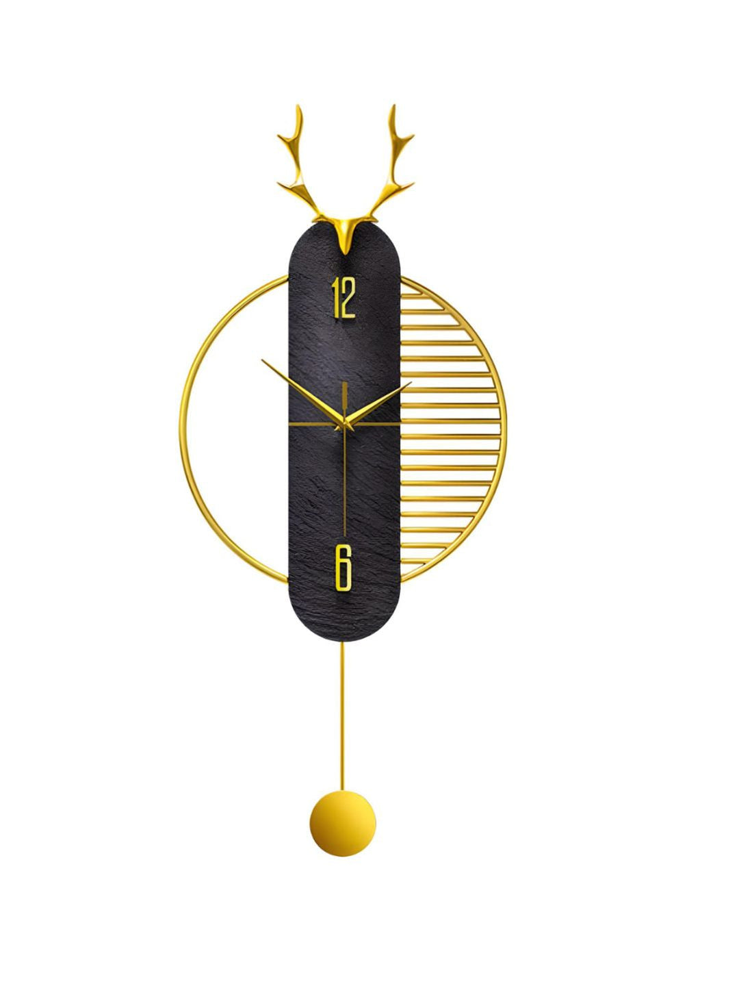 Abstract shaped wall clock