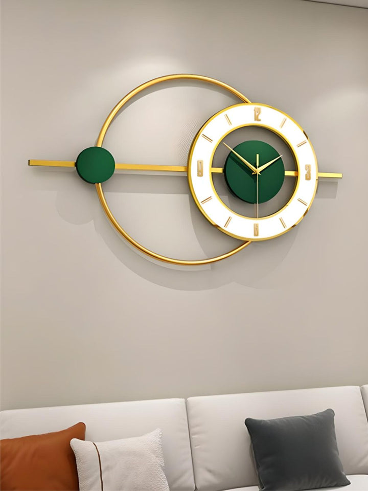 Abstract shaped wall clock