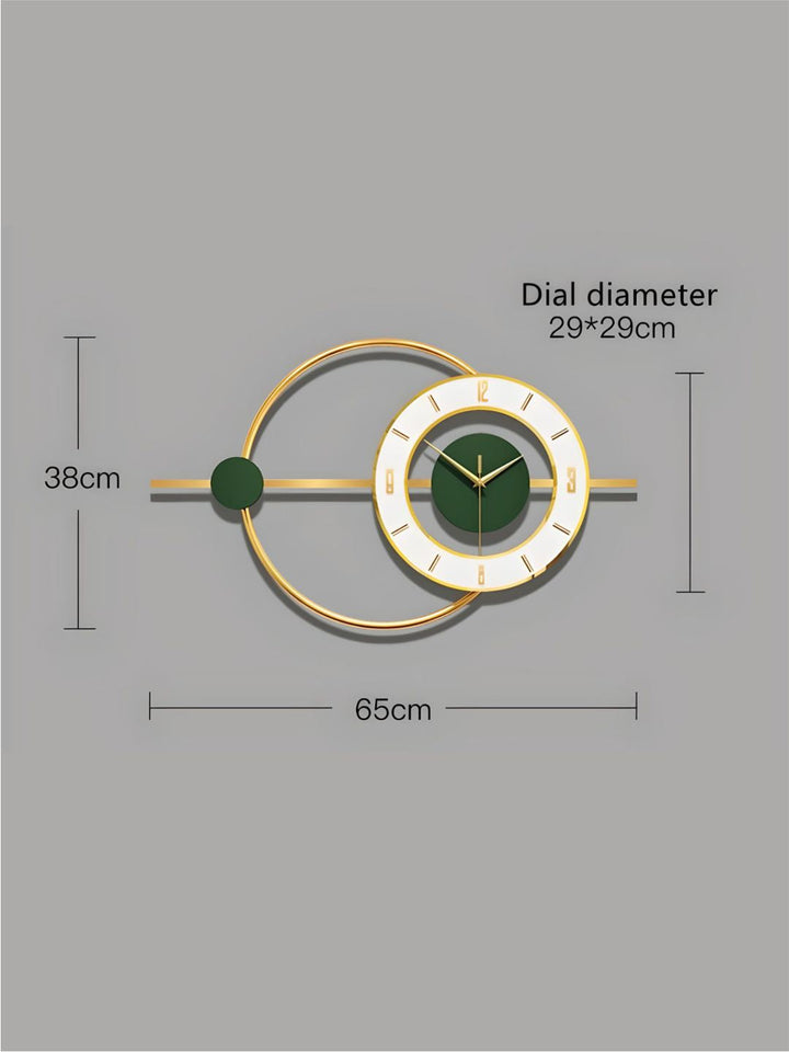 Abstract shaped wall clock
