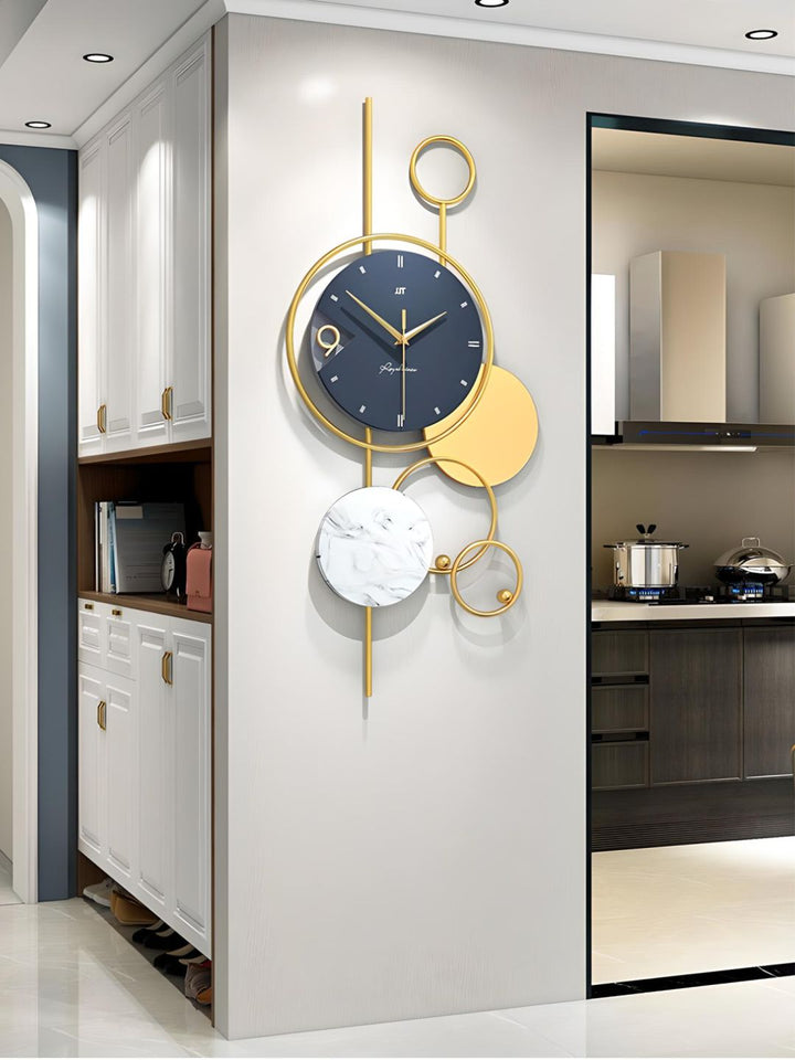 Abstract shaped wall clock