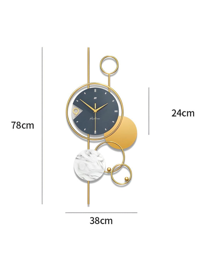 Abstract shaped wall clock