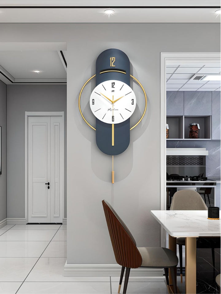 Abstract shaped wall clock
