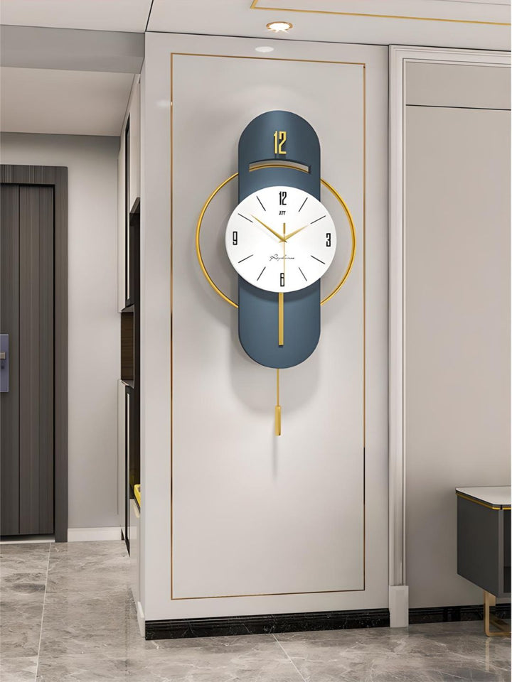 Abstract shaped wall clock