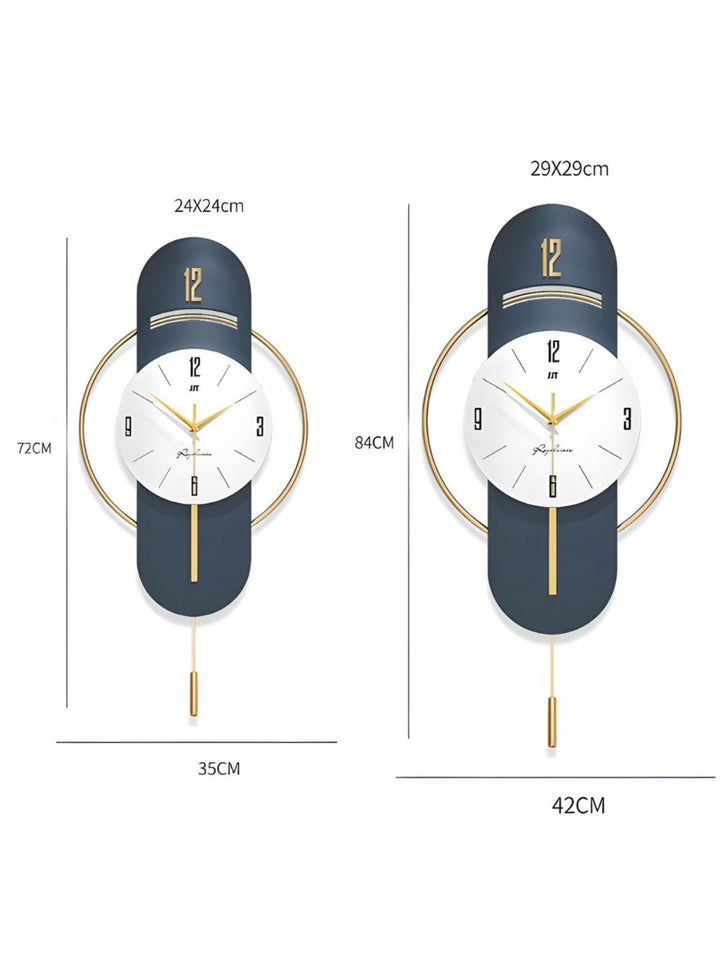 Abstract shaped wall clock