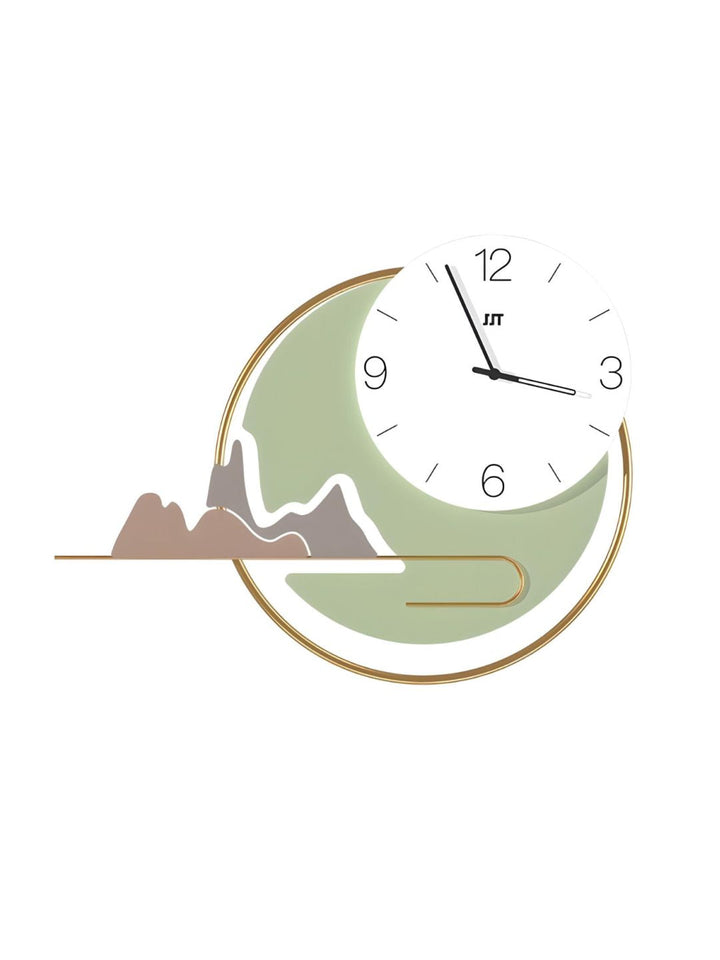 Abstract shaped wall clock