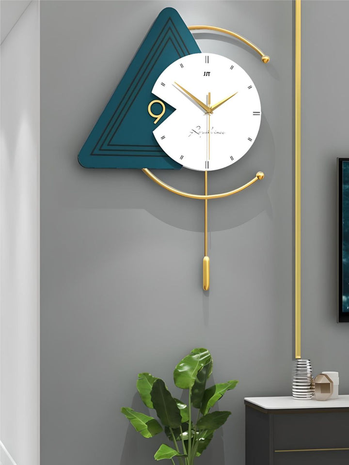 Abstract shaped wall clock