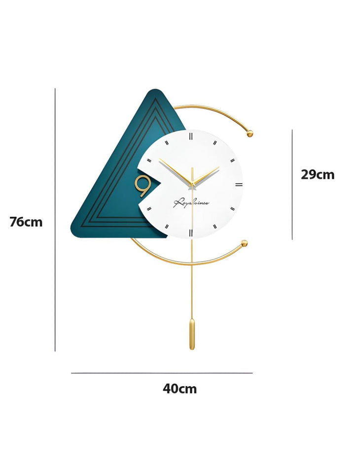 Abstract shaped wall clock
