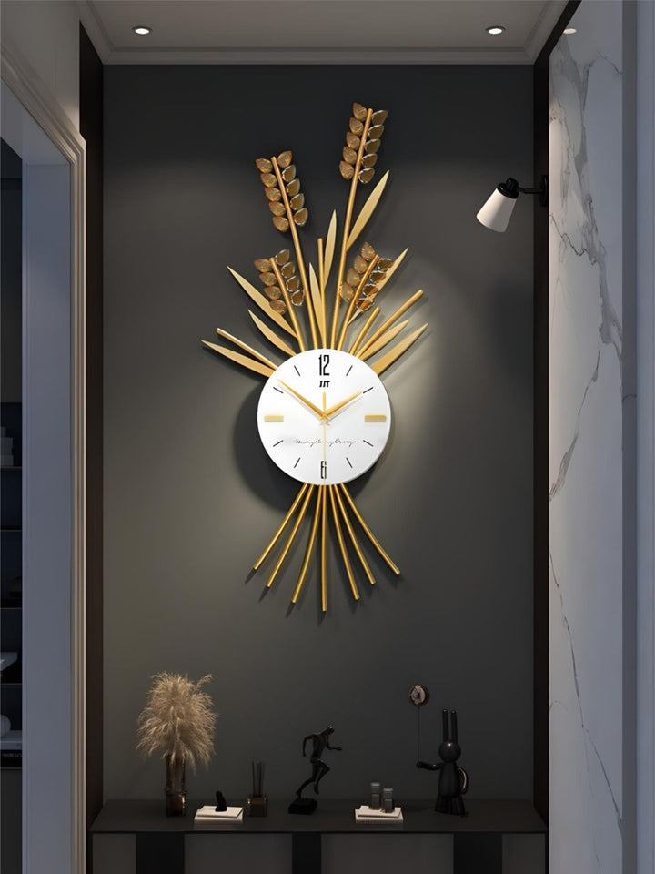 Abstract shaped wall clock