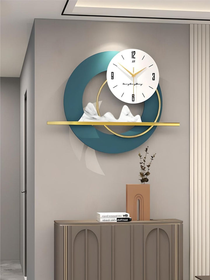 Abstract shaped wall clock